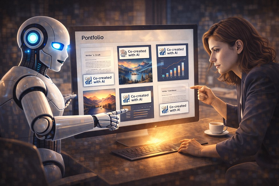 Using AI Without Hiding It in Your Portfolio