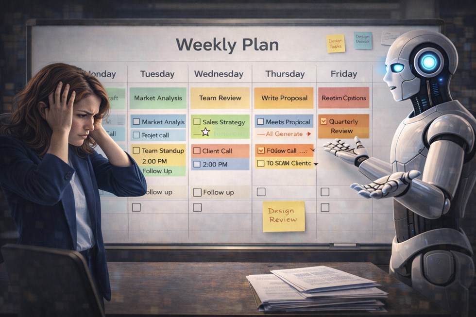 Why AI Daily Planning Often Fails at Work — And What Humans Must Control