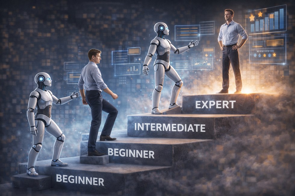 How AI Changes Skill Progression (Beginner → Expert)