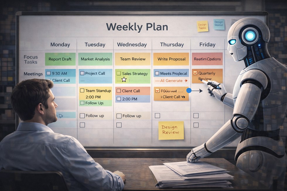 Weekly Planning With AI — A Sustainable System That Actually Holds Up
