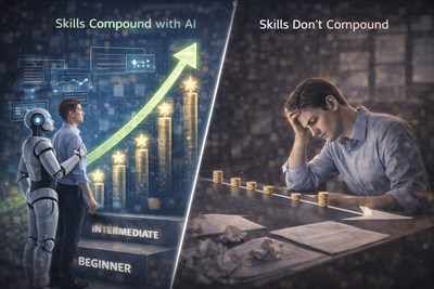 Which Skills Compound With AI and Which Don’t